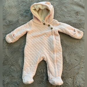 Carters Quilted Light Pink Bunting